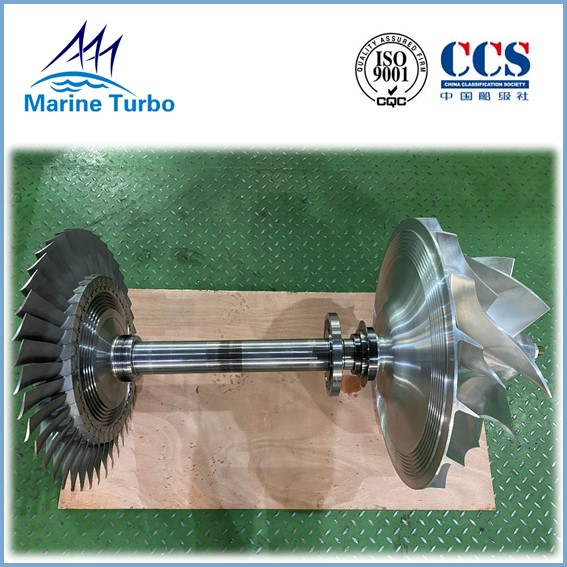 TCA66 Turbocharger Rotor For MAN Diesel Engine Turbo Replacement Parts