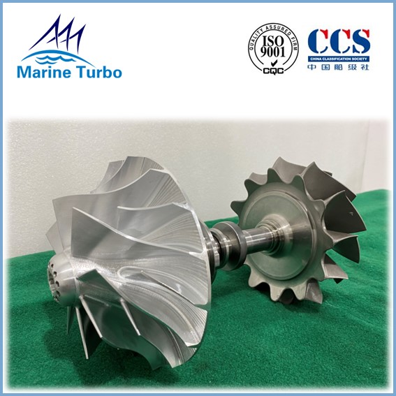 TPS48 Turbocharger Rotor Assembly For Diesel ABB Turbo Replacement Parts
