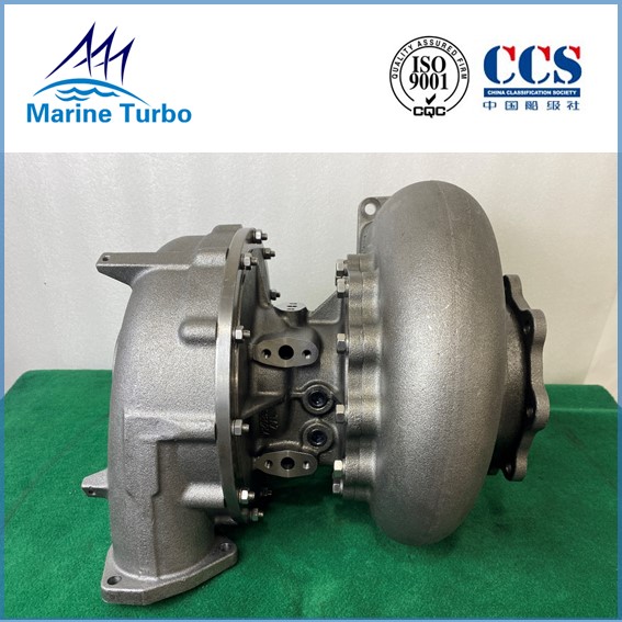 Water Cooled IHI AT14 Marine Turbocharger With 500KW Engine