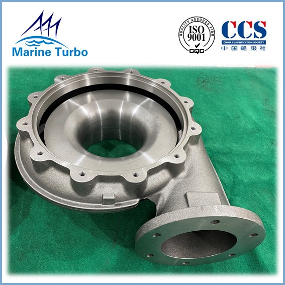 ABB Diesel Fuel Turbine Housing Compressor Housing Mixed Flow Type RR181
