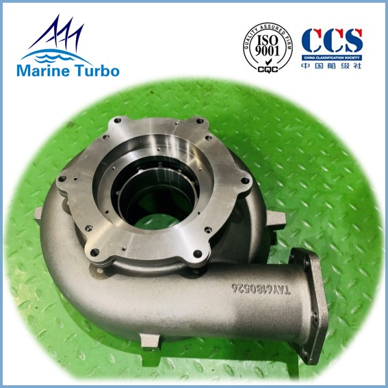 MET18SRC Turbocharger Compressor Casing For Radial Diesel Marine Engine