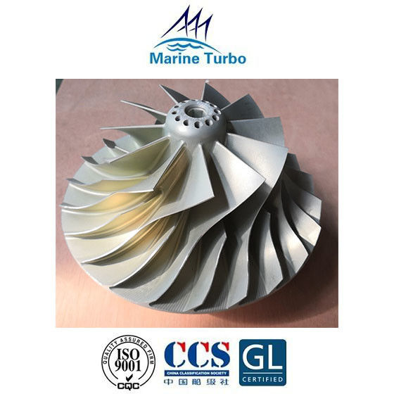 T- ABB Turbocharger / T- TPS52 Turbo Compressor Wheel For Marine Diesel Engine Type Parts