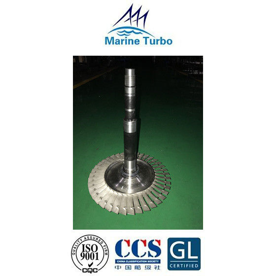 T-ABB Turbocharger Rotor Shaft / T- TPL65 Bladed Shaft  For Marine Turbocharger Parts Axial Turbine Type