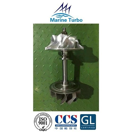 T- Mitsubishi Turbocharger / T- MET18SRC Turbocharger Rotor Assembly PN60A For Diesel And HFO Engines